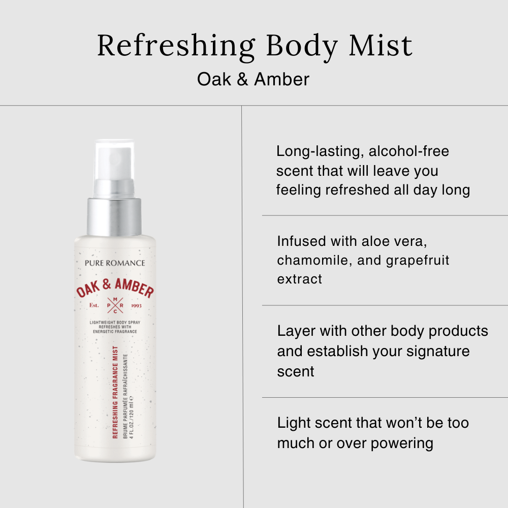 Refreshing Fragrance Mist - Oak & Amber