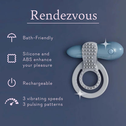 Rendezvous Ring with vibe