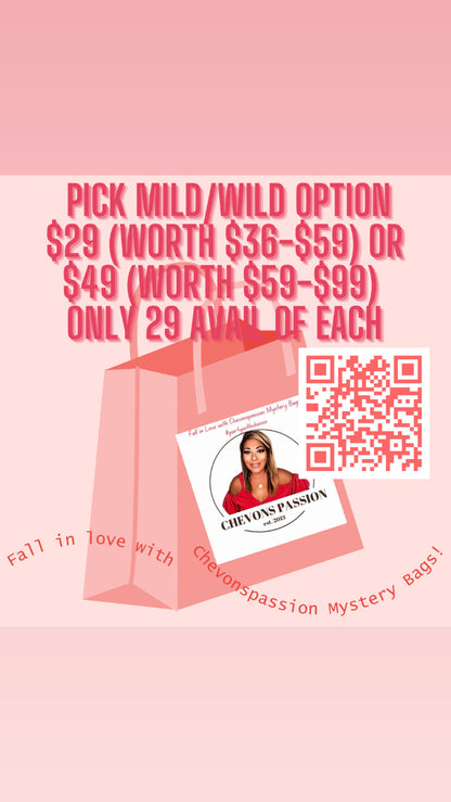 Fall in love with Chevons Passion Mystery bags
