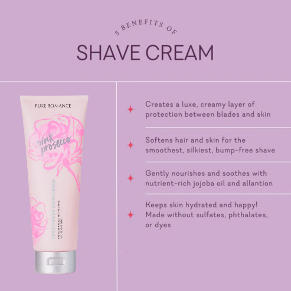 Conditioning Shave Cream - Pink Prosecco
