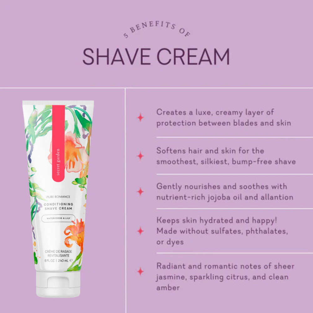 Conditioning Shave Cream - Secret Garden