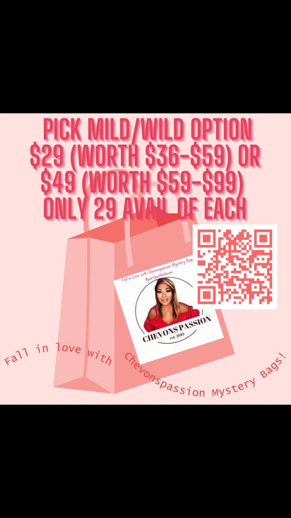 Fall in love with Chevons Passion Mystery bags