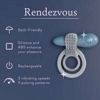 Rendezvous Ring with vibe