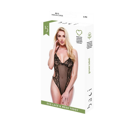 Eco Lace & Mesh Teddy