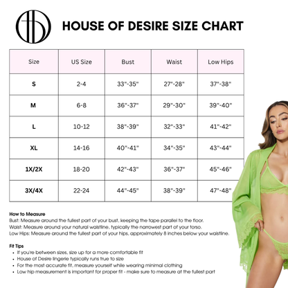 Shavon Lace & Chiffon Babydoll