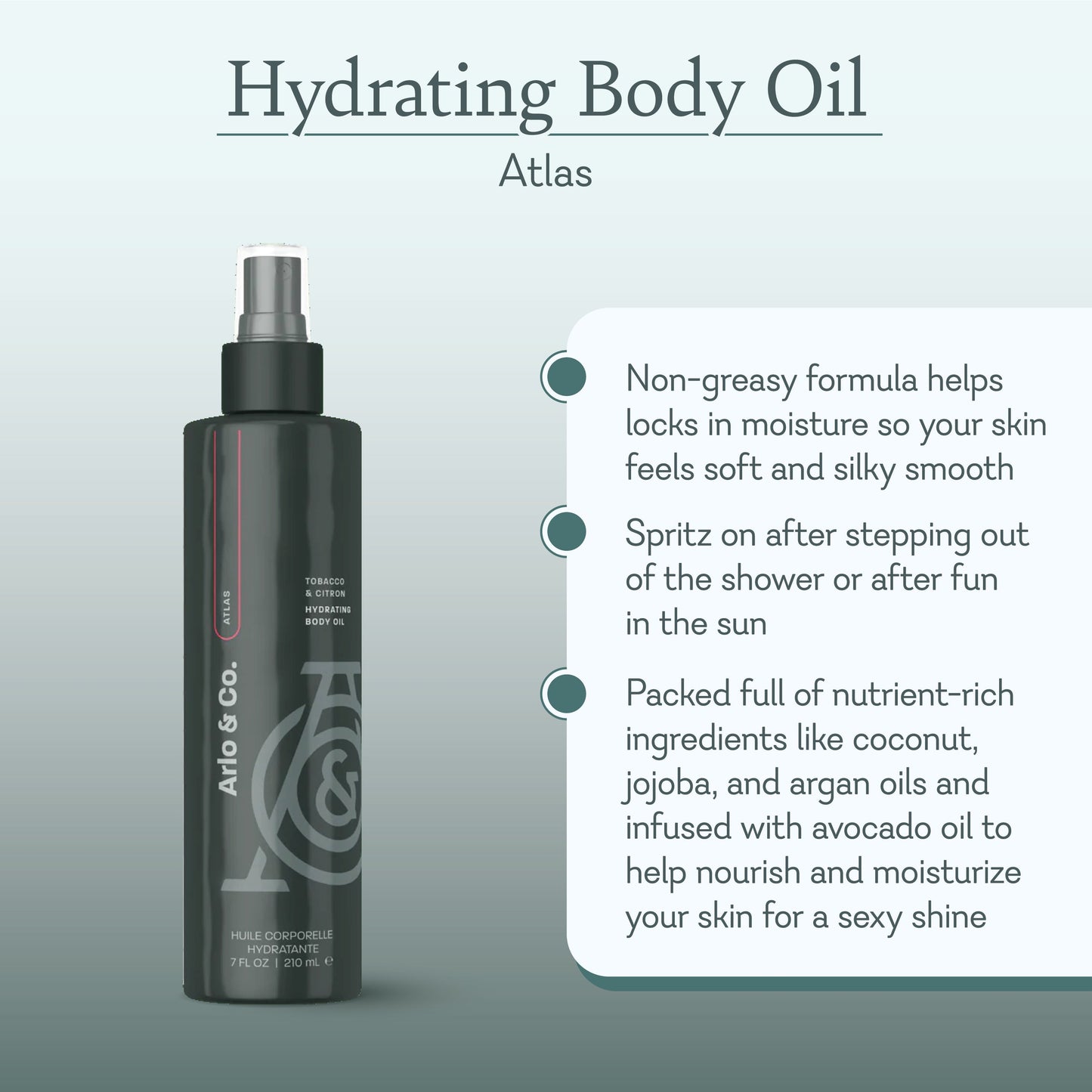 Hydrating Body Oil - Atlas