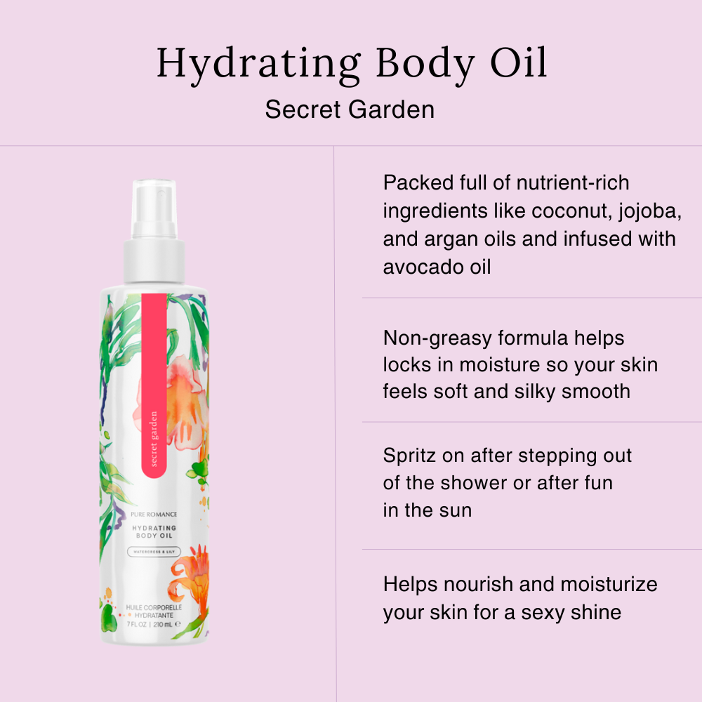 Hydrating Body Oil - Secret Garden
