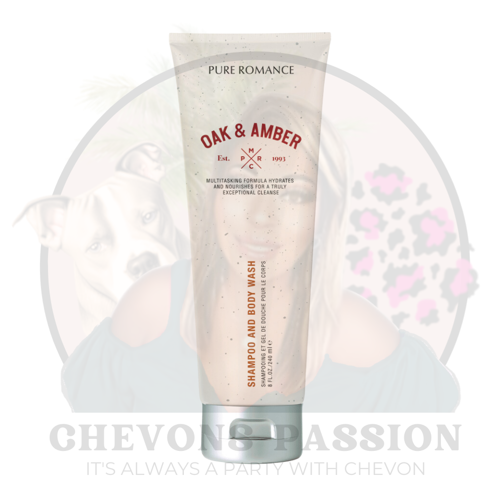 Shampoo & Body Wash - Oak & Amber