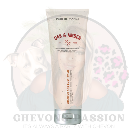 Shampoo & Body Wash - Oak & Amber