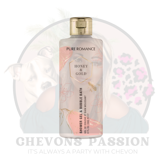 Shower Gel & Bubble Bath - Honey & Gold