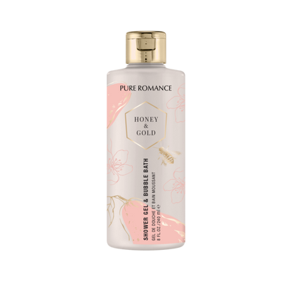 Shower Gel & Bubble Bath - Honey & Gold